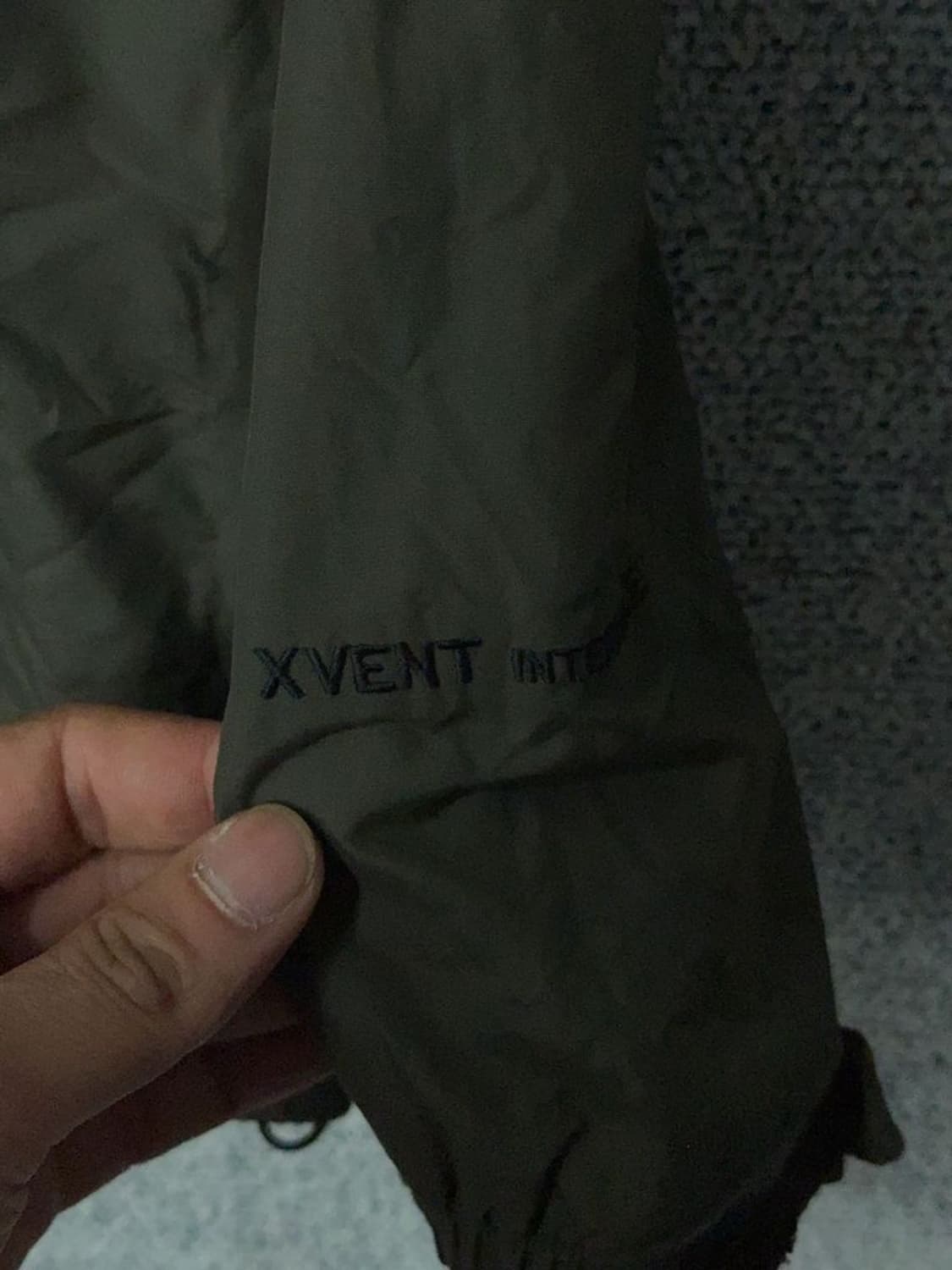 네파 카키 로고 등산 기능성 바람막이 M 상품이미지7