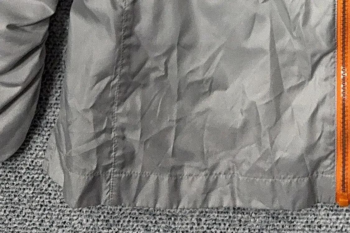 밀레 라이트 그레이 허리 밴딩 여성 롱 바람막이 100(L) 상품이미지6