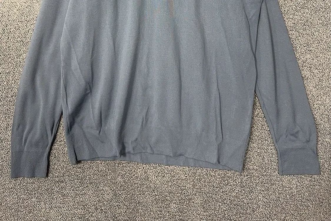 자라 라이트 블루 캐주얼 비스코스 니트 M 상품이미지4