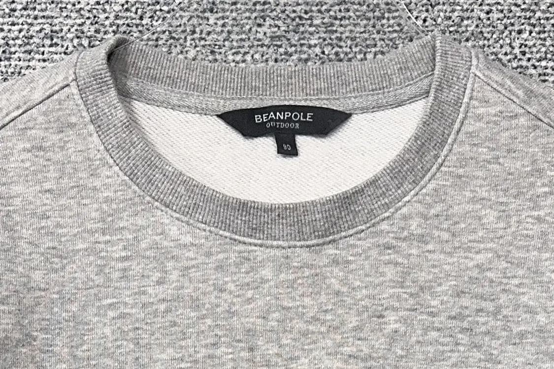 빈폴 라이트 그레이 로고 맨투맨 90 상품이미지5