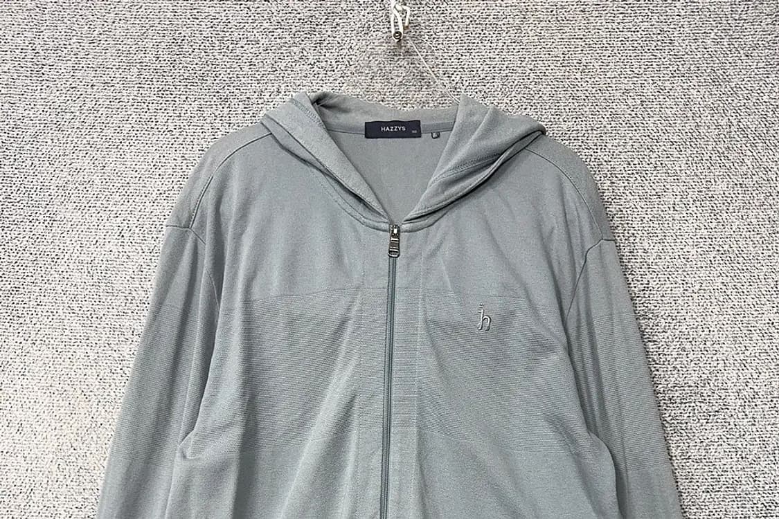 해지스 라이트 그레이 기능성 후드 집업 100 상품이미지3