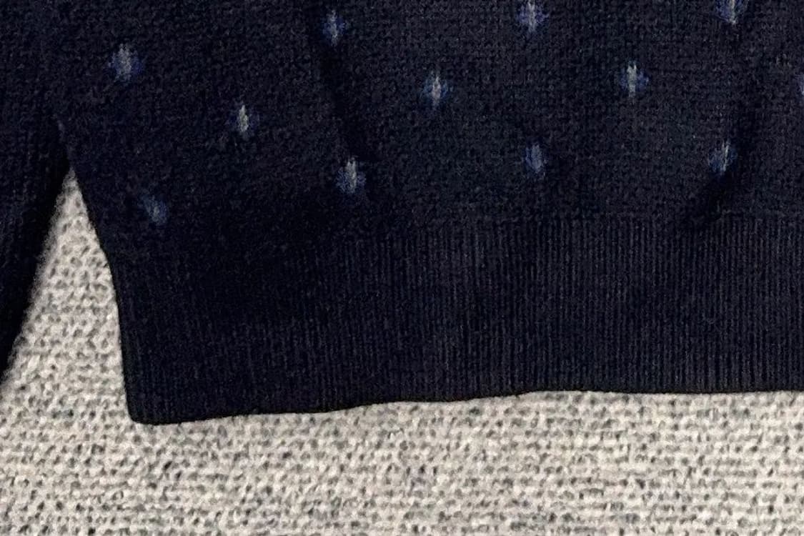 마인드브릿지 도트 네이비 니트 85 상품이미지7