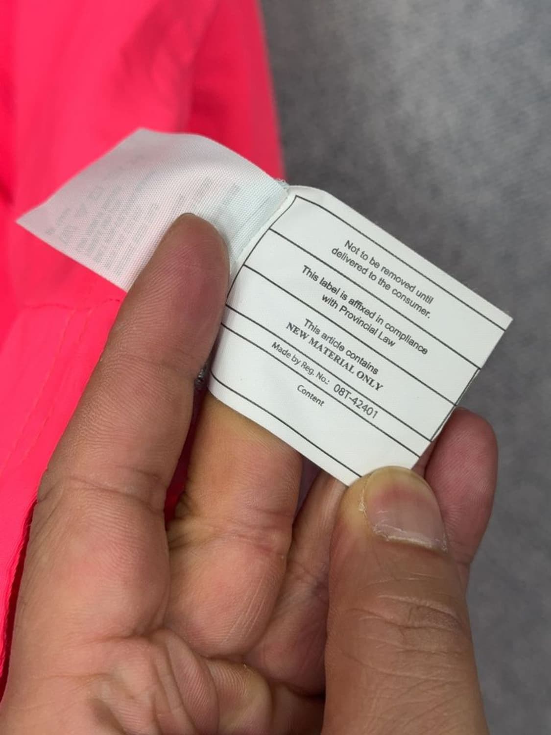 아베크롬비 핑크 순록 로고 바람막이 윈드 자켓 S 상품이미지10