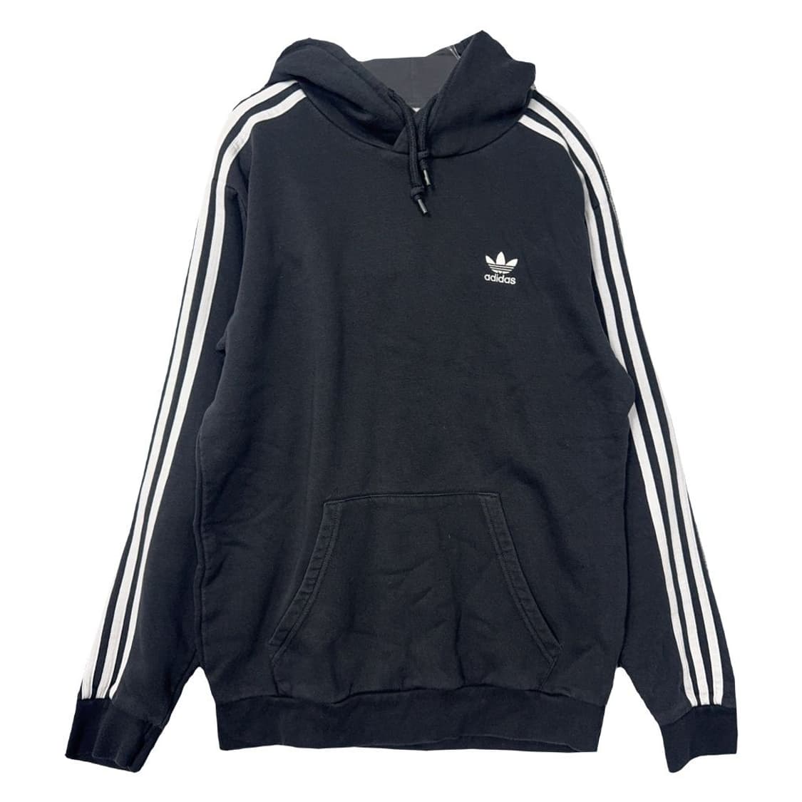 아디다스 블랙 불꽃 삼선 후드티 M 상품이미지1