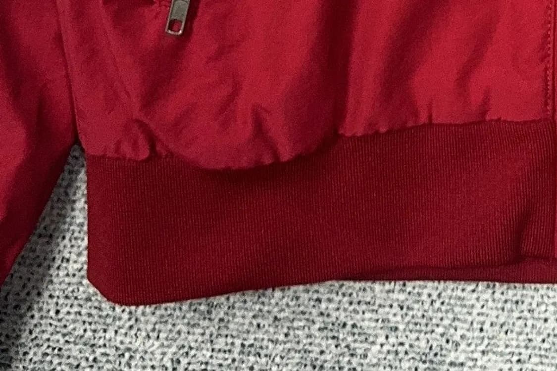 지프 프린팅 레드 빈티지 바람막이 M(95) 상품이미지6