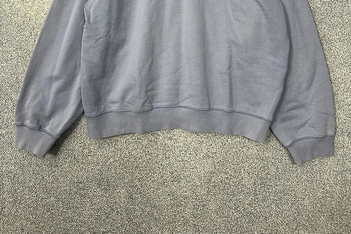 MMLG 프린팅 라이트 블루 스웻셔츠 맨투맨 MEDIUM 상품이미지4