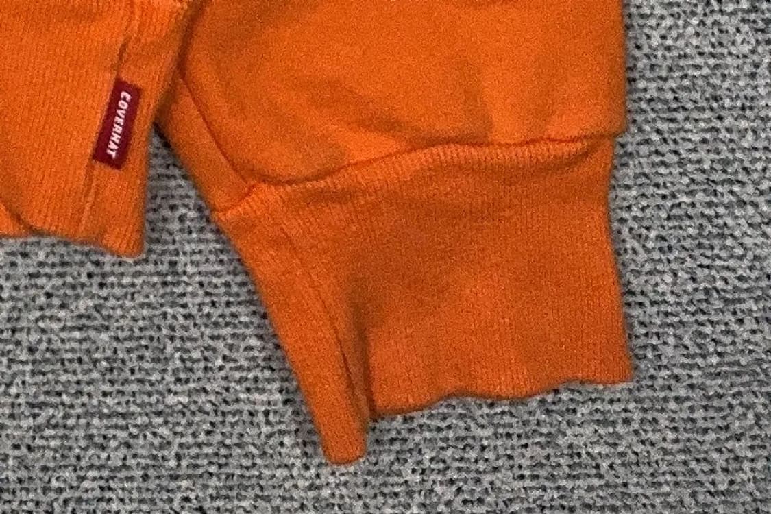 커버낫 프린팅 오렌지 맨투맨 LARGE 상품이미지6