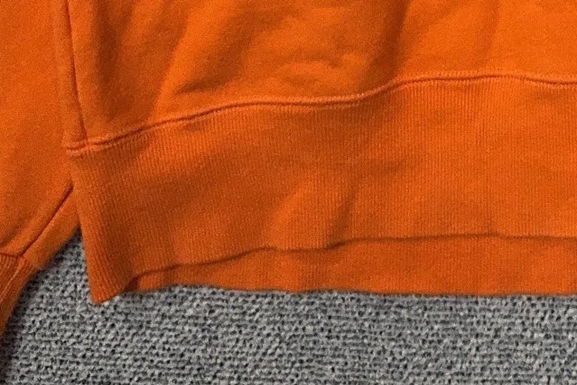 커버낫 프린팅 오렌지 맨투맨 LARGE 상품이미지7