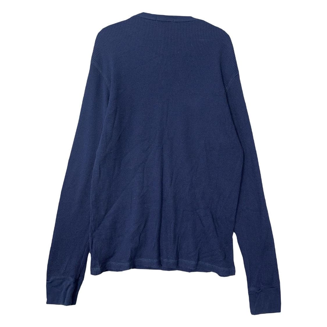 폴로 랄프로렌 와플 코튼 오버핏 네이비 긴팔티 XL 상품이미지2