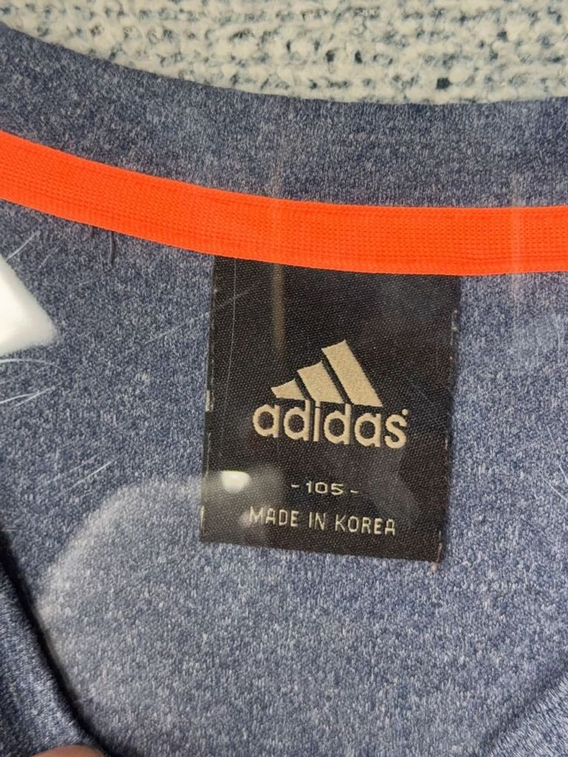 아디다스 네이비 로고 캐주얼 맨투맨 105 상품이미지7