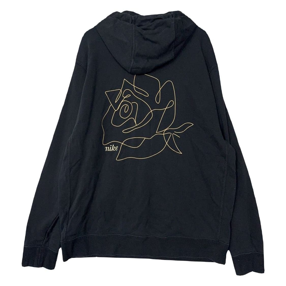 나이키 블랙 로고 후드티 L 상품이미지2