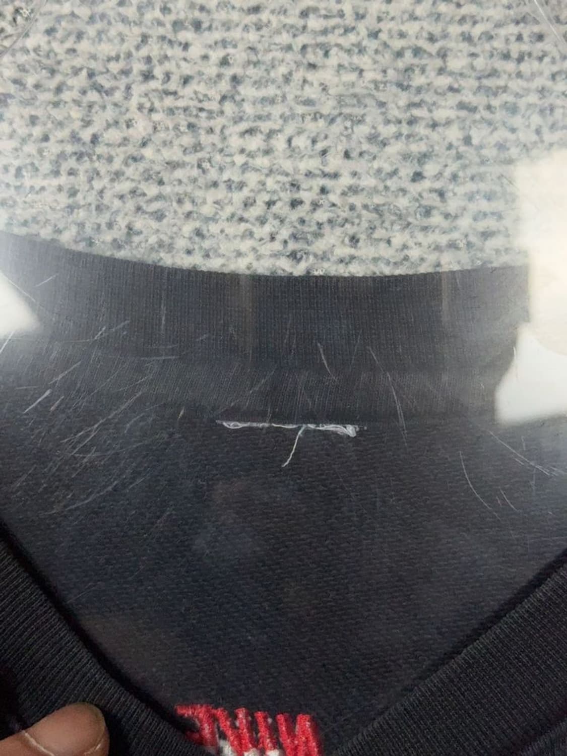 나이키 블랙 멀티 스우시 맨투맨 S 상품이미지7