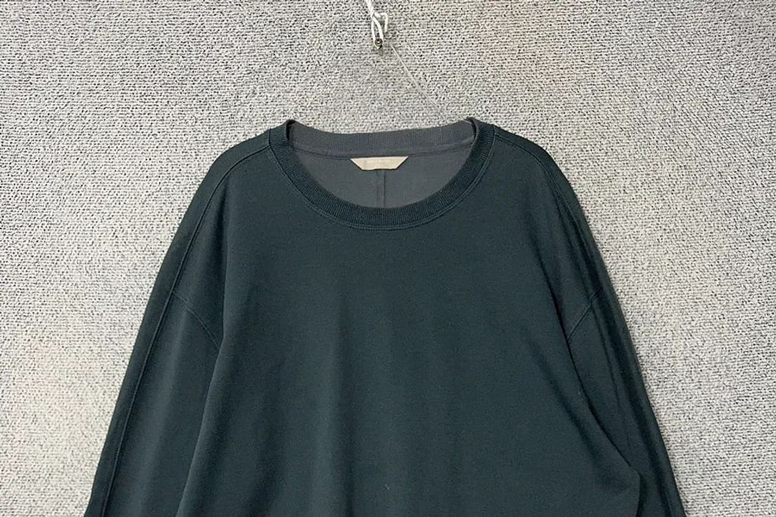 마인드브릿지 그린 무지 남성 캐주얼 맨투맨 105 상품이미지3