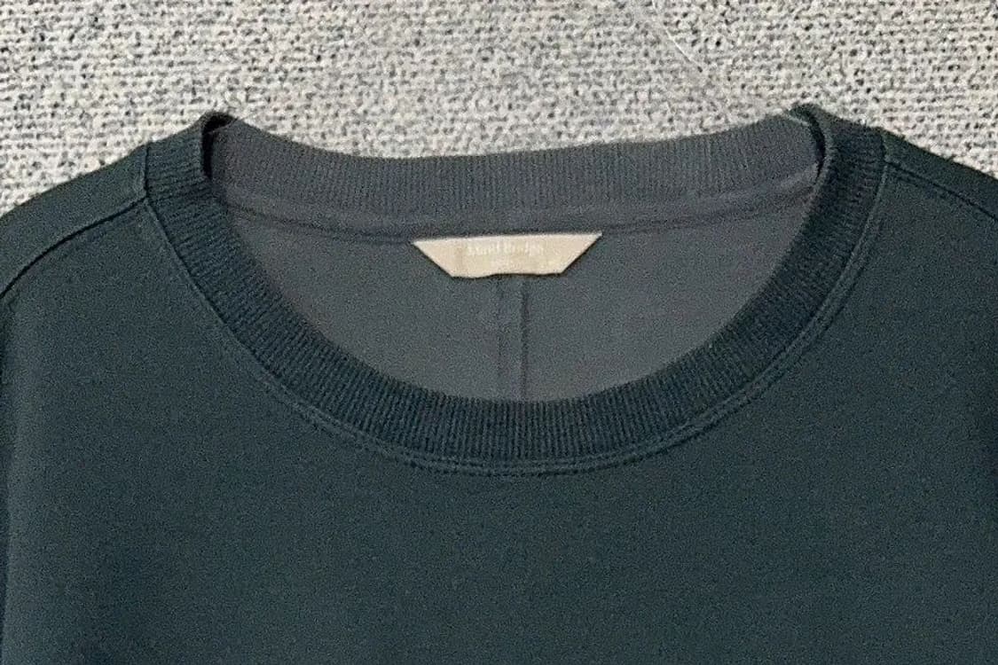 마인드브릿지 그린 무지 남성 캐주얼 맨투맨 105 상품이미지5