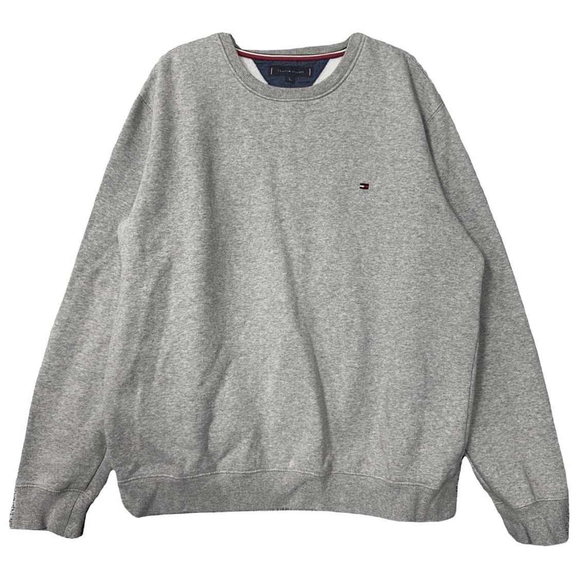 타미힐피거 라이트 그레이 로고 맨투맨 L 상품이미지1