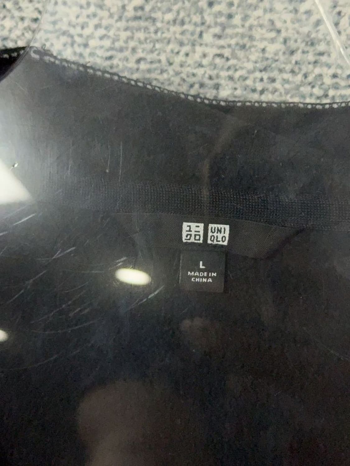 유니클로 라이트 그레이 후드 집업 M 상품이미지7