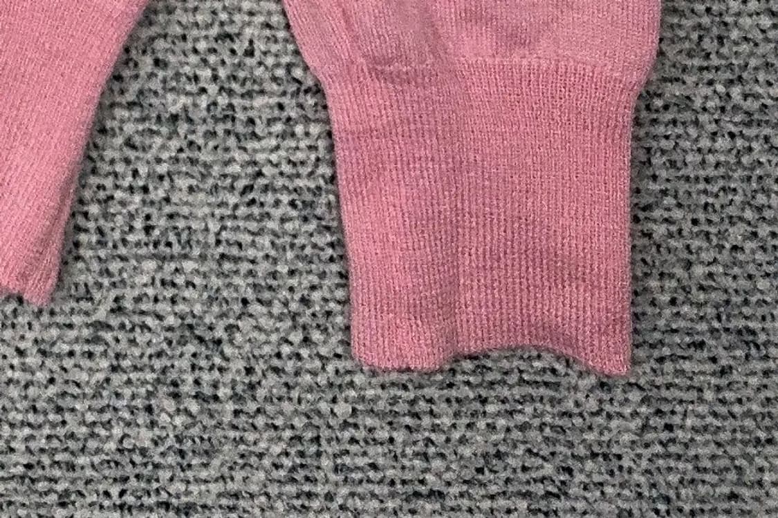 [새상품]해지스 여성 캐시미어 핑크 니트 85 상품이미지6