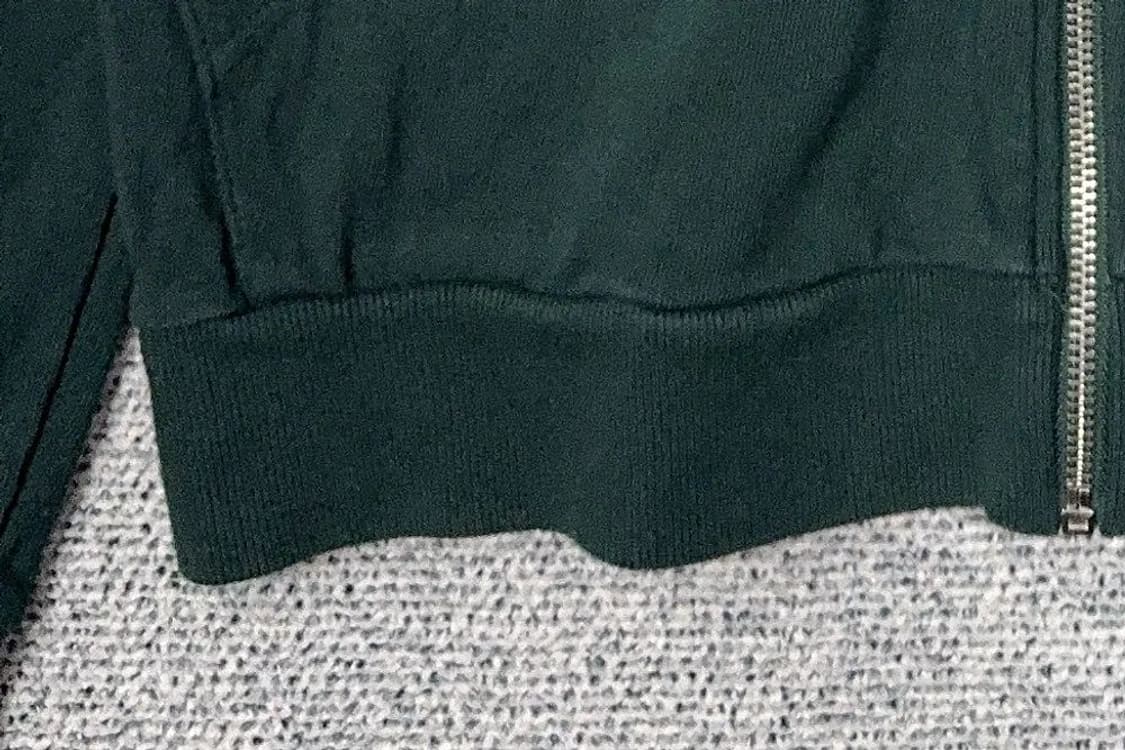 에잇세컨즈 그린 빈티지 백프린팅 후드 집업 M 상품이미지6