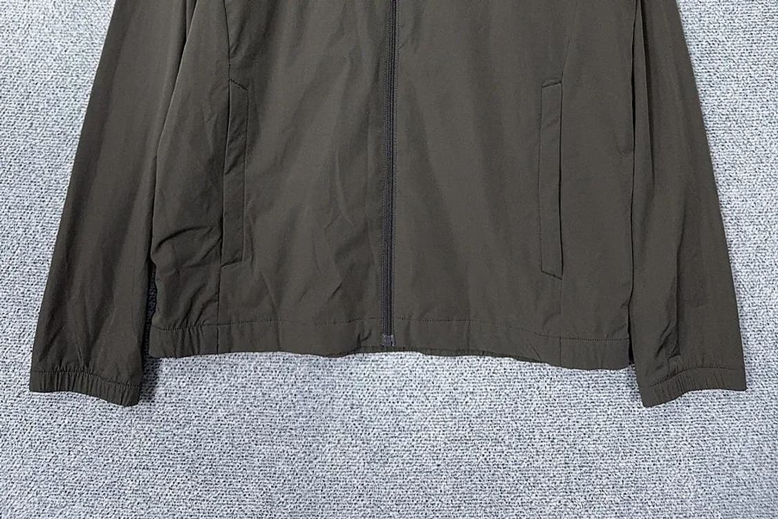 캘러웨이 카키 골프 로고 기능성 블루종 집업 105 상품이미지4