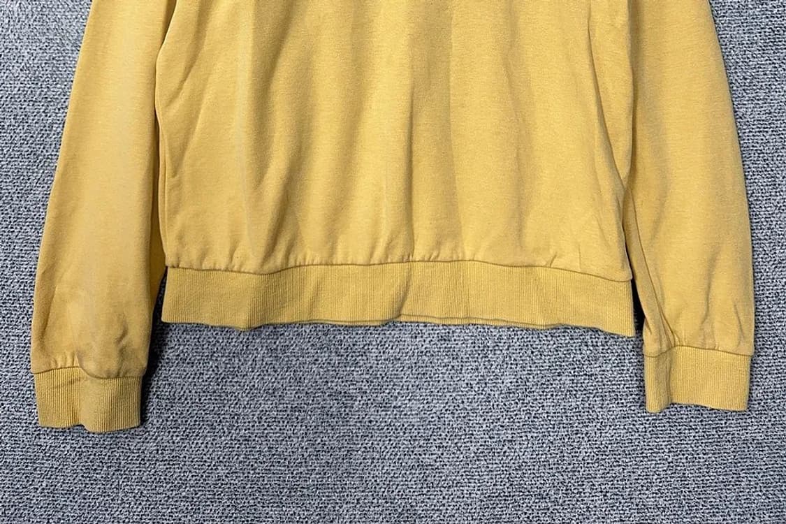 게스 옐로우 캐주얼 맨투맨 S 상품이미지4