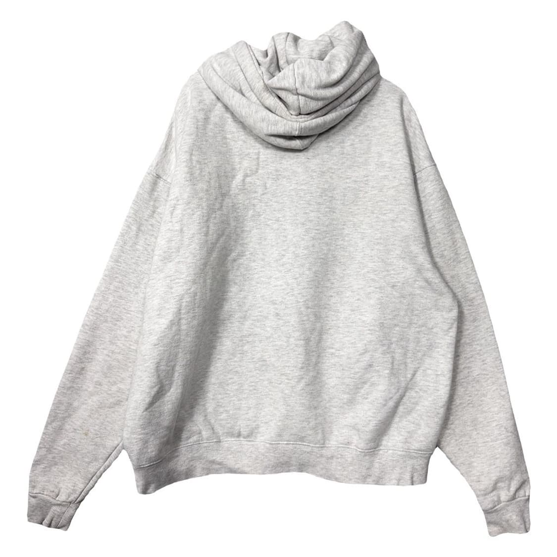 어커버 프린팅 라이트 그레이 후드티 L 상품이미지2