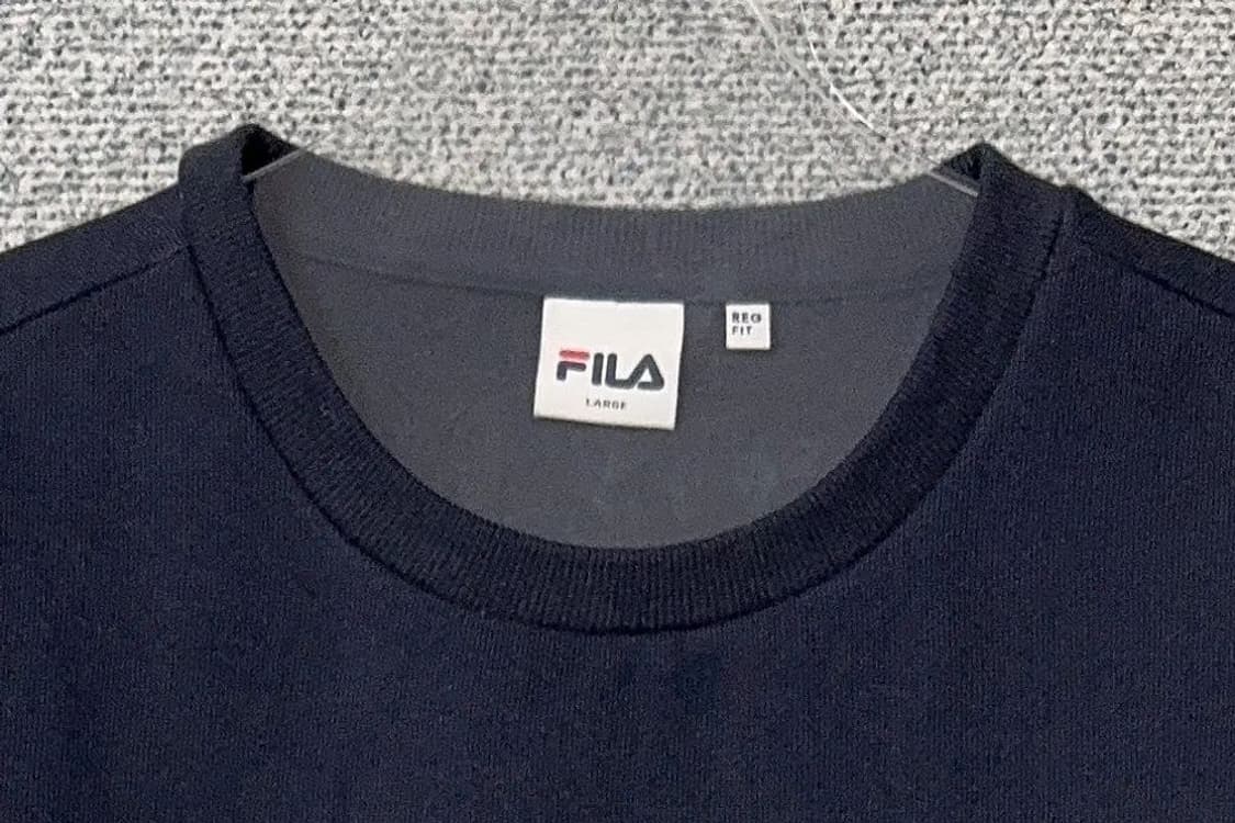 휠라 프린팅 네이비 맨투맨 105(L) 상품이미지5