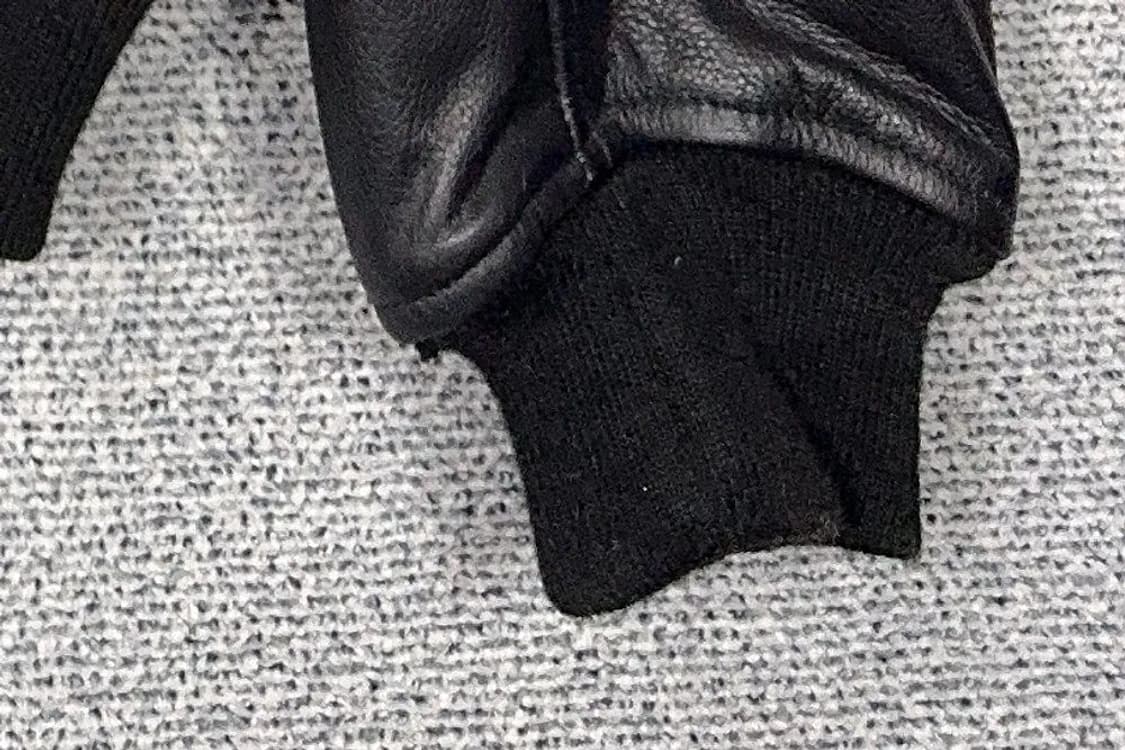 [새상품]알파인더스트리 레더 가죽 블루종 봄버 항공 점퍼 S 상품이미지6