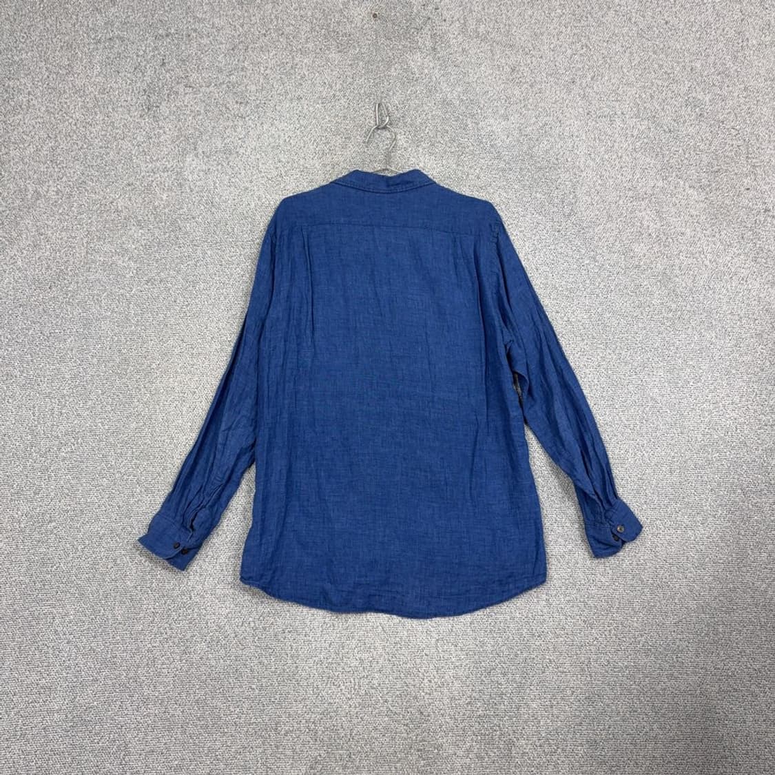 유니클로 네이비 블루 인디고 셔츠 XL 상품이미지2