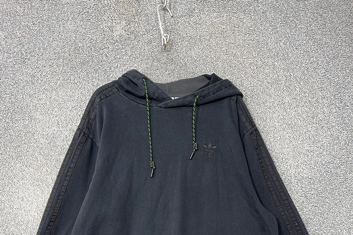 아디다스 불꽃 로고 오버핏 후드티 2XL 상품이미지3