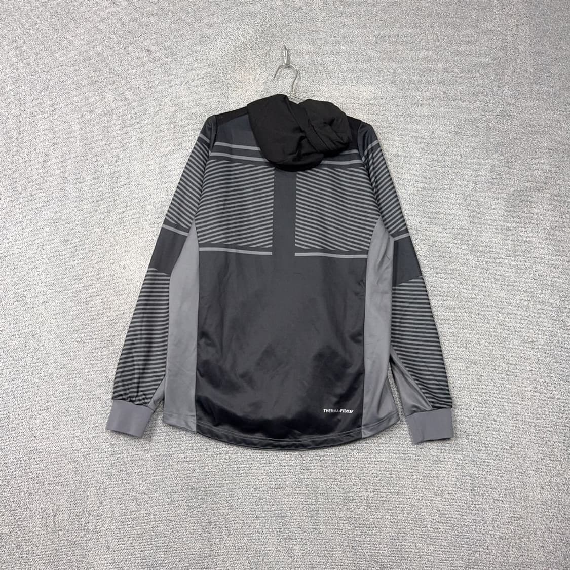 나이키 블랙 그레이 기능성 후드 집업 2XL 상품이미지2