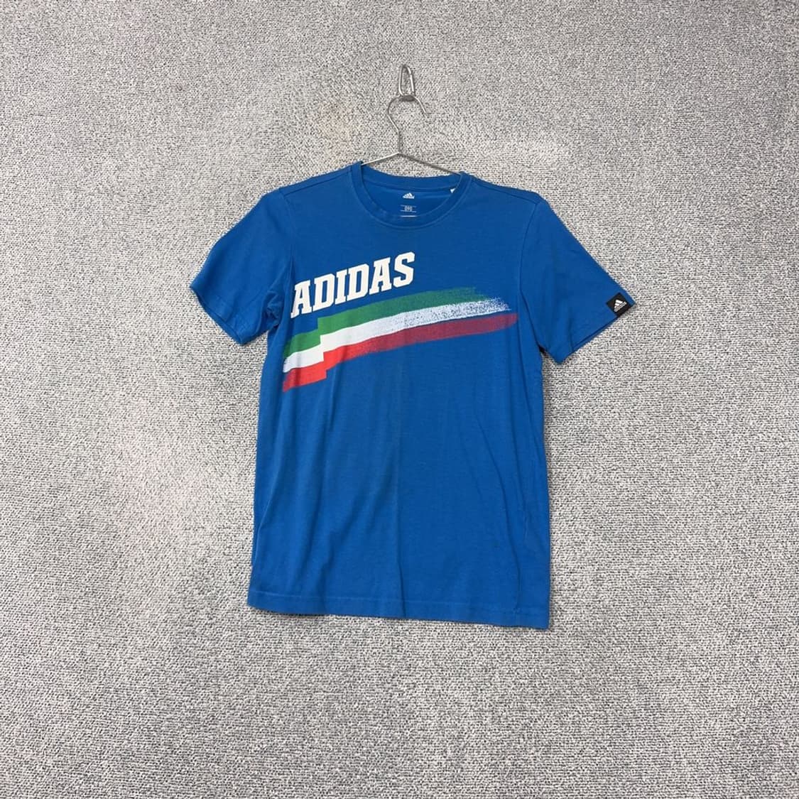 아디다스 프린팅 블루 빈티지 반팔 티 090 상품이미지1
