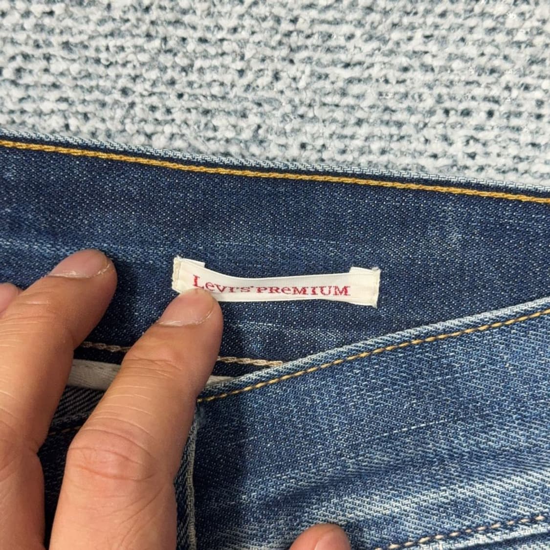 리바이스 빈티지 Y2K 워싱 데님팬츠 30 34 상품이미지5
