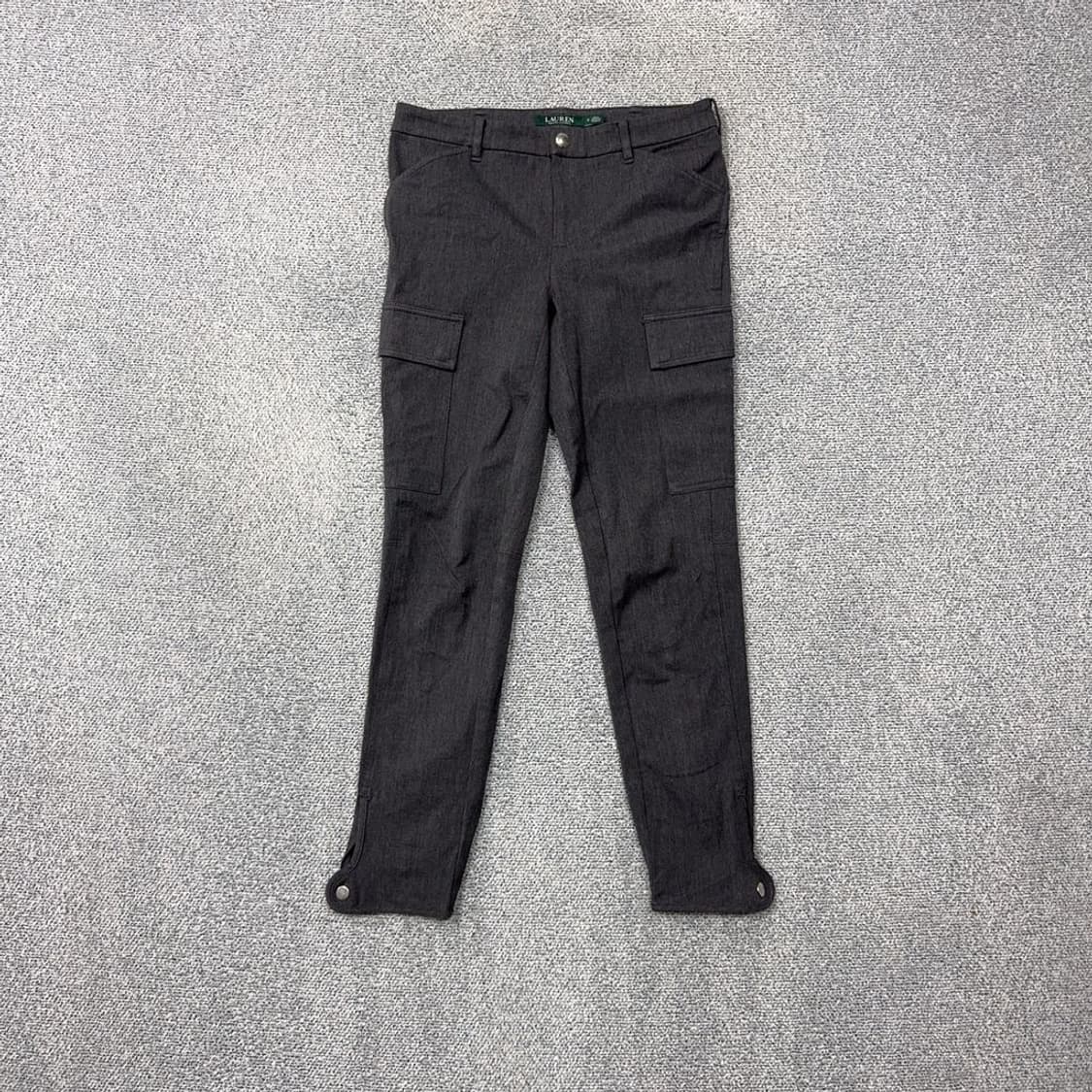 로렌 랄프로렌 카고 그레이 배색 슬랙스 2 상품이미지1