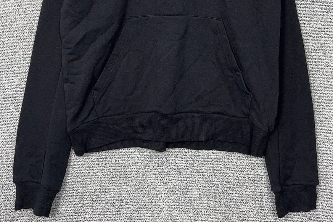 아디다스 빅로고 프린팅 블랙 후드티 2XL 상품이미지4