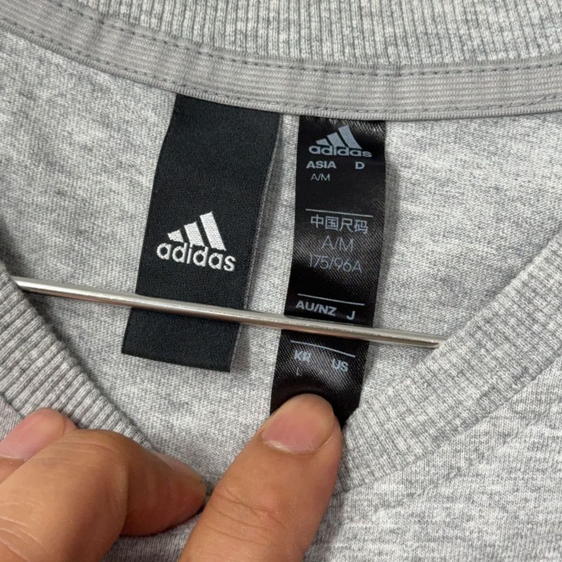 아디다스 미키마우스 로고 삼선 반팔 티 L 상품이미지5