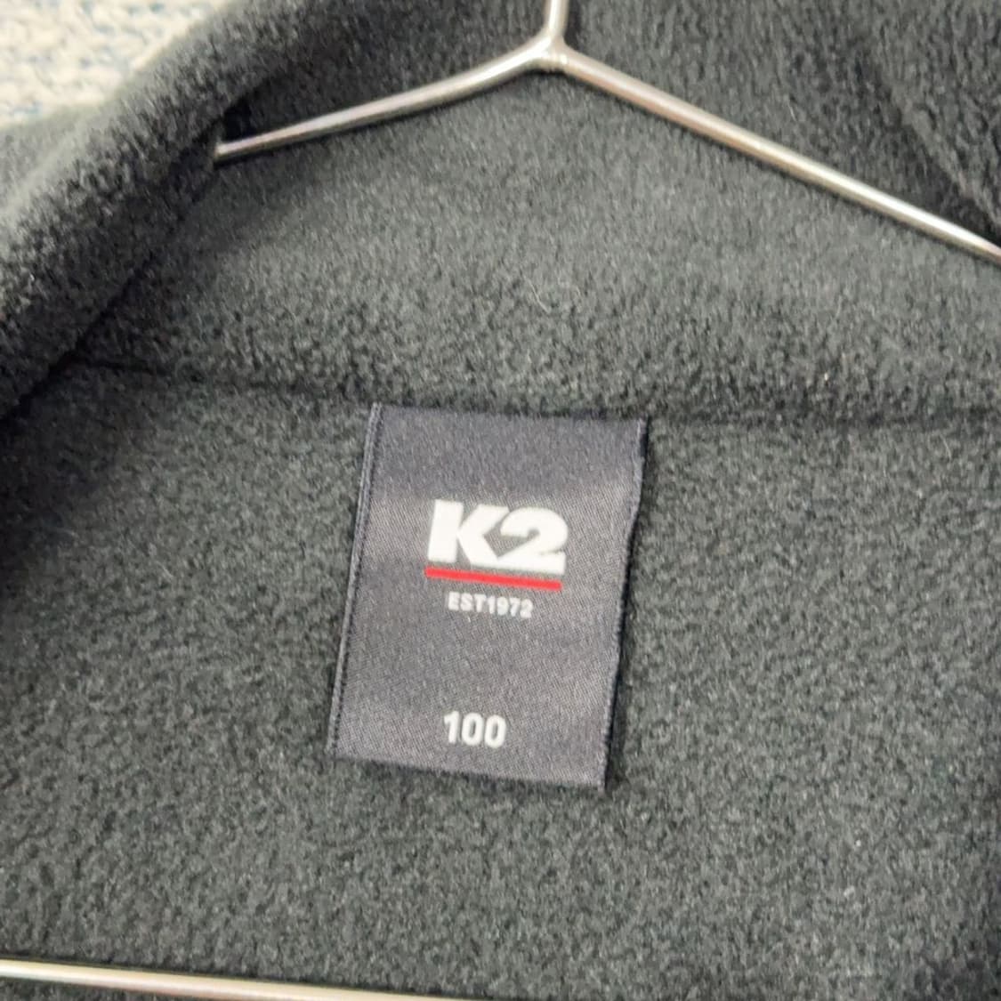 K2 블랙 플리스 후리스 집업 100 상품이미지3