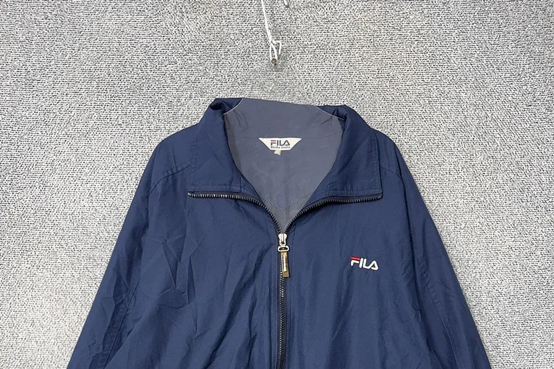 휠라 네이비 남성 오버핏 바람막이 자켓 XL 상품이미지3