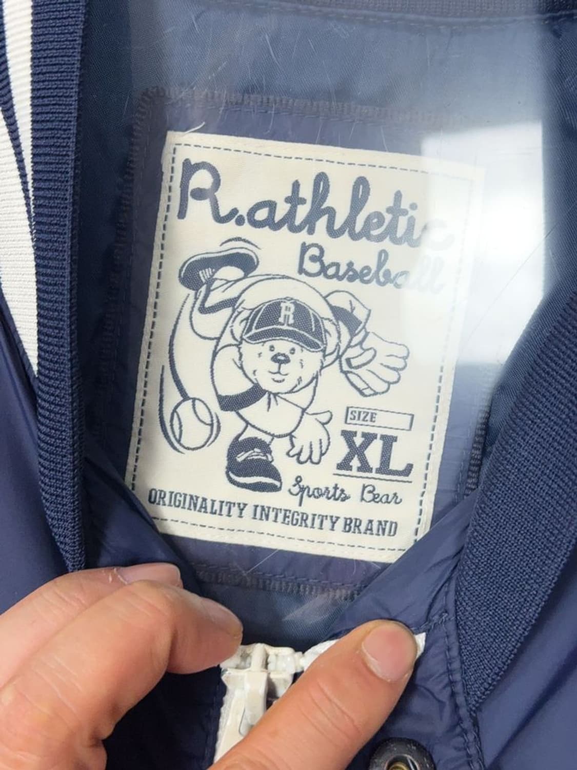 라틀래틱 네이비 스타디움 자켓 XL 상품이미지9