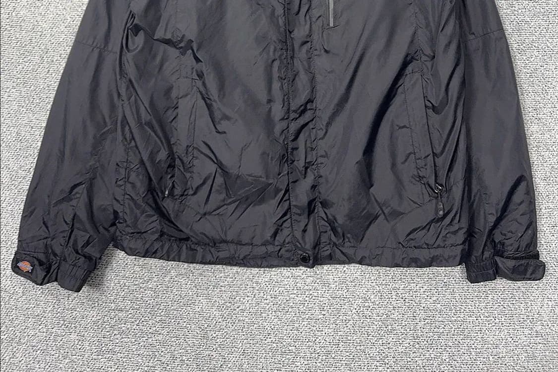 디키즈 블랙 빈티지 바람막이 윈드자켓 LARGE 상품이미지4