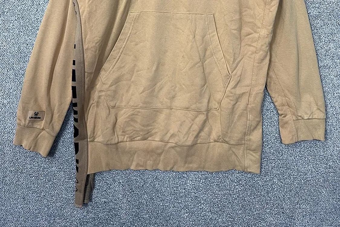 라이프워크 베이지 로고 후드 원피스 FREE 상품이미지4