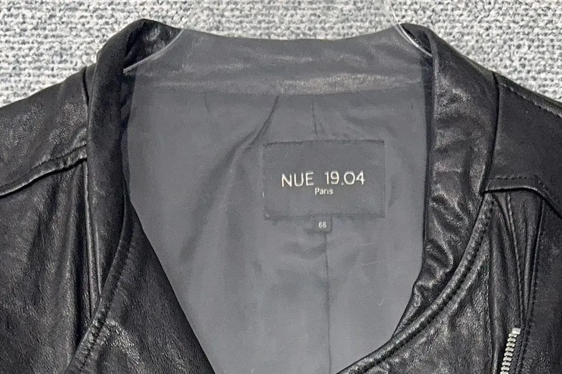 여성 빈티지 유광 쉽스킨 양가죽 라이더 자켓 66 상품이미지5