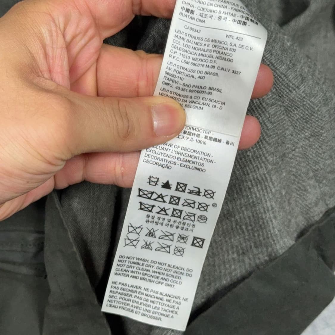 리바이스 카키 빈티지 3 포켓 워크 자켓 L 상품이미지6