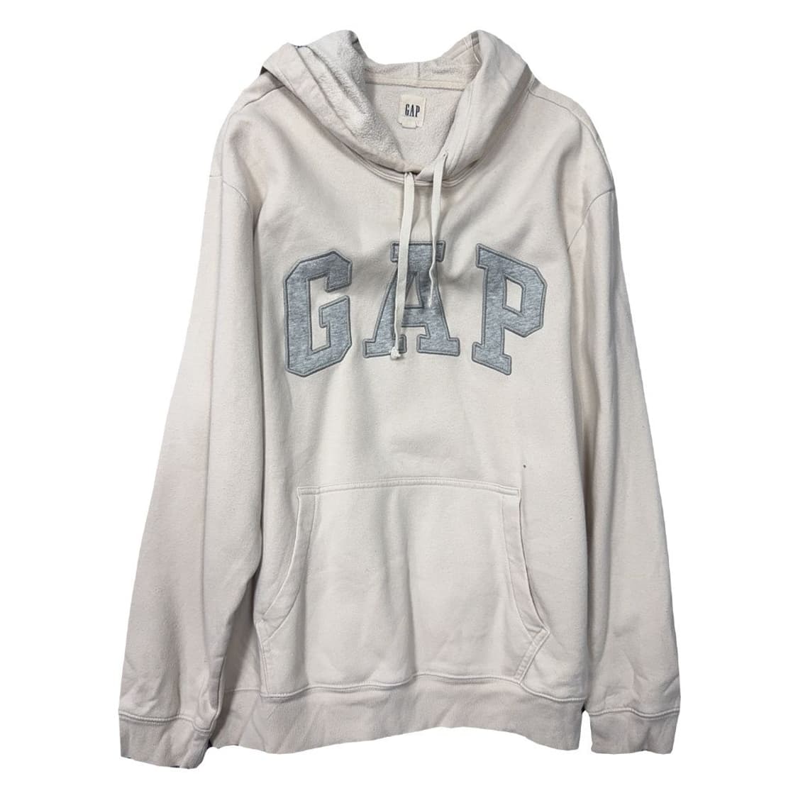 갭 로고 크림 후드티 XL 상품이미지1