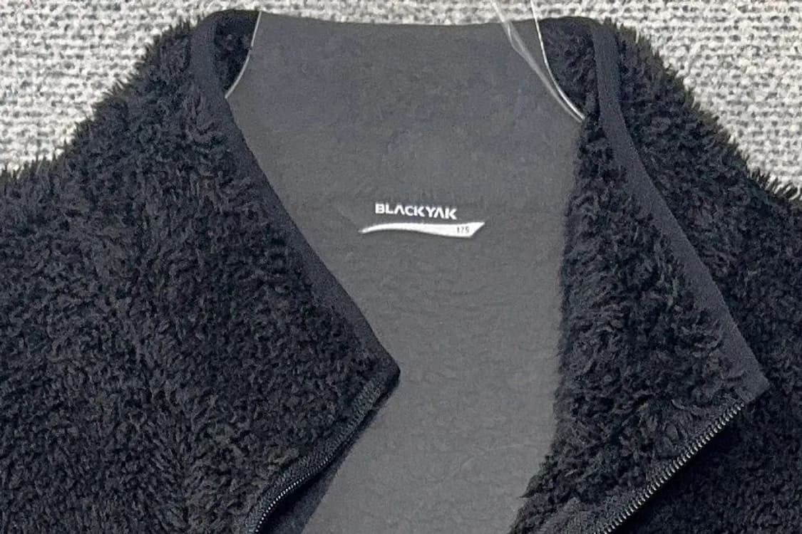 블랙야크 블랙 로고 후리스 90-95 상품이미지5