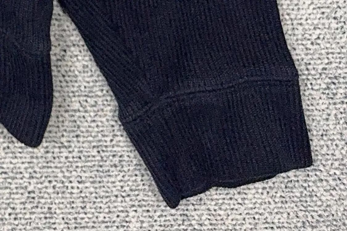 해지스 네이비 오버핏 맨투맨 100 상품이미지6