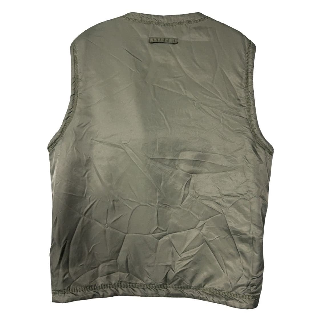 후아유 베이지 카키 양면 후리스 조끼 M 상품이미지2