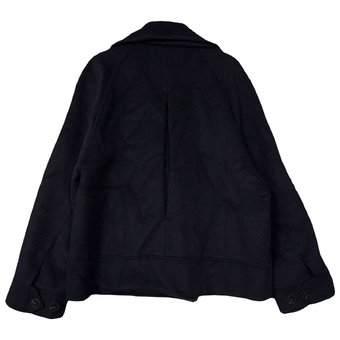 에잇세컨즈 블랙 헨드메이드 울 코트 85(S) 상품이미지2