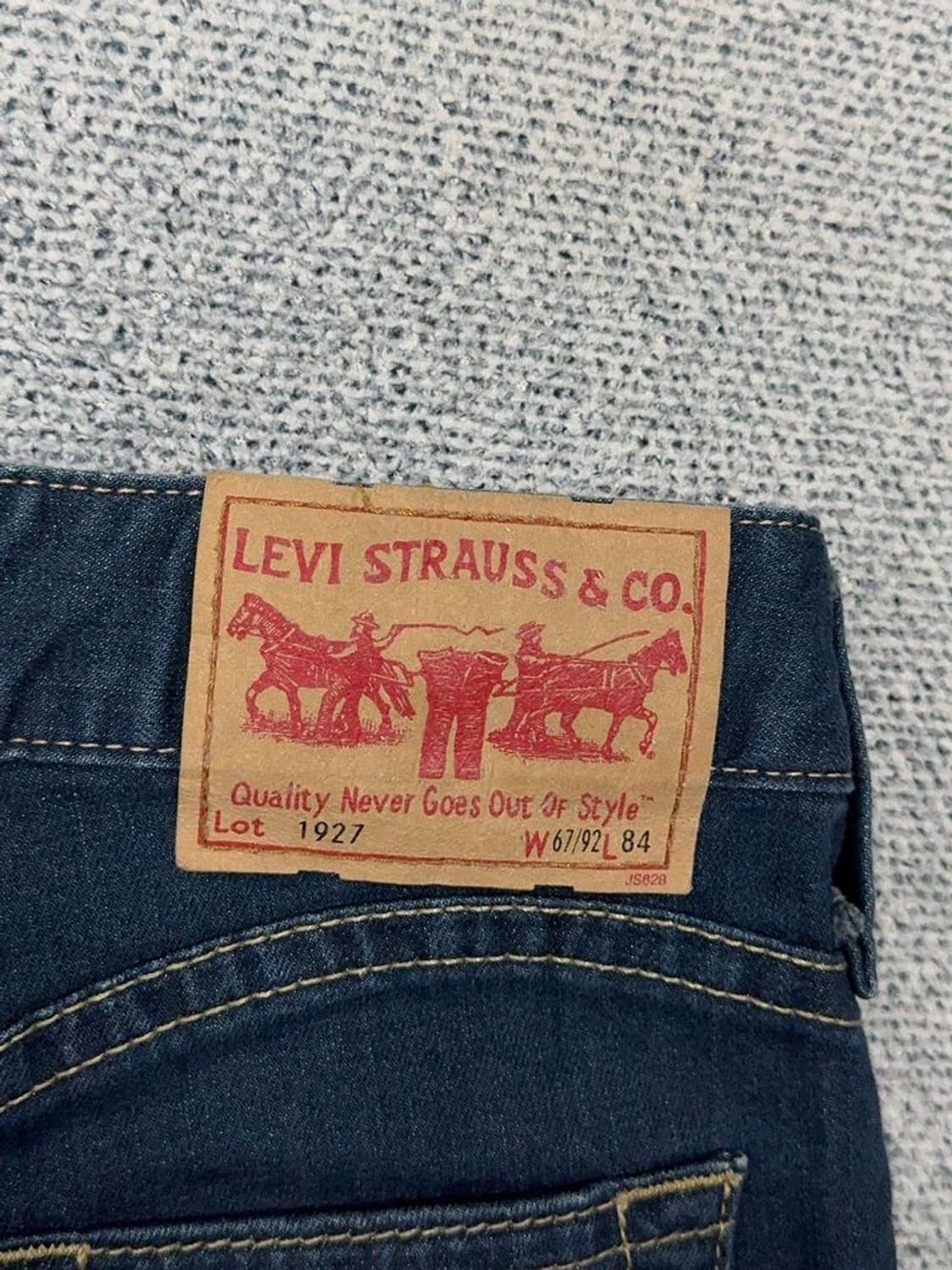 리바이스 1927 여성 진청 부츠컷 청바지 27 33 상품이미지8