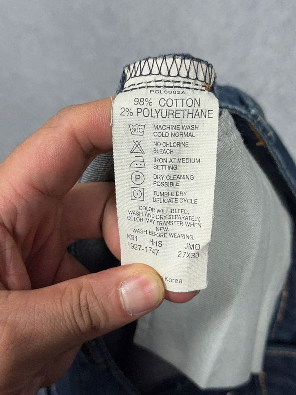 리바이스 1927 여성 진청 부츠컷 청바지 27 33 상품이미지9