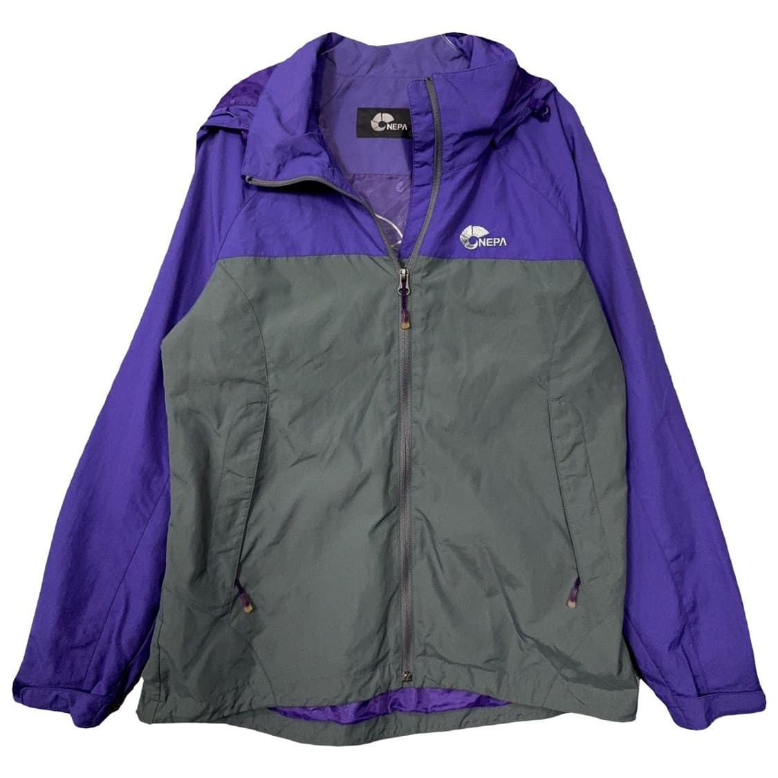 네파 퍼플 그레이 투톤 기능성 바람막이 95 상품이미지1